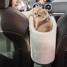 Load image into Gallery viewer, Portable Pet Dog Car Seat Central Control Dog Seat Carrier Non-slip Safe Car Armrest Box Booster Kennel Bed For Small Dog Cat Travel
