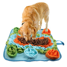 Load image into Gallery viewer, Pet Dog Snuffle Mat Pet Sniffing Training Blanket Detachable Fleece Pads Dog Mat Relieve Stress Nosework Puzzle Toy Pet Nose Pad