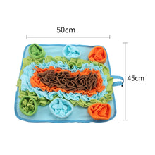 Load image into Gallery viewer, Pet Dog Snuffle Mat Pet Sniffing Training Blanket Detachable Fleece Pads Dog Mat Relieve Stress Nosework Puzzle Toy Pet Nose Pad