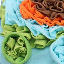 Load image into Gallery viewer, Pet Dog Snuffle Mat Pet Sniffing Training Blanket Detachable Fleece Pads Dog Mat Relieve Stress Nosework Puzzle Toy Pet Nose Pad