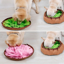 Load image into Gallery viewer, 48x48cm Dog Snuffle Mat Pet Leak Food Anti Choking Cat Dog Training Blanket Nose Work Toy Pet Slowing Feeding IQ Training Sniffing Mat
