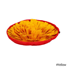 Load image into Gallery viewer, 48x48cm Dog Snuffle Mat Pet Leak Food Anti Choking Cat Dog Training Blanket Nose Work Toy Pet Slowing Feeding IQ Training Sniffing Mat