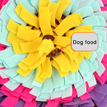 Load image into Gallery viewer, 45x45cm Dogs Snuffle Mat Pet Leak Food Anti Choking Mat Cat Dog Training Blanket Nose Work Toy Pet Slowing Feeding Intelligence Mat