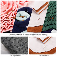 Load image into Gallery viewer, Pet Snuffle Mat Pet Slow Feeder Dispenser Treats Pad Mat IQ Training Sniffing Mat Anti Choking Cat Dog Training Blanket Nose Work Toy