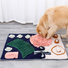 Load image into Gallery viewer, Pet Snuffle Mat Pet Slow Feeder Dispenser Treats Pad Mat IQ Training Sniffing Mat Anti Choking Cat Dog Training Blanket Nose Work Toy