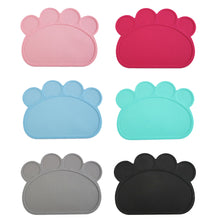 Load image into Gallery viewer, Waterproof Pet Mat for Dog Cat Silicone Pet Food Pad Pet Bowl Drinking Mat Dog Feeding Placemat Easy Washing