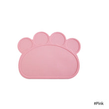 Load image into Gallery viewer, Waterproof Pet Mat for Dog Cat Silicone Pet Food Pad Pet Bowl Drinking Mat Dog Feeding Placemat Easy Washing