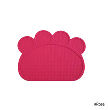 Load image into Gallery viewer, Waterproof Pet Mat for Dog Cat Silicone Pet Food Pad Pet Bowl Drinking Mat Dog Feeding Placemat Easy Washing