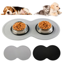 Load image into Gallery viewer, 48*27cm Pet Dog Puppy Cat Feeding Mat Pad Cute Cloud Shape Silicone Dish Bowl Food Feed Placement Dog Accessories