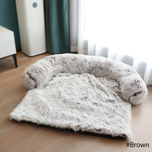 Load image into Gallery viewer, Washable Pet Dog Sofa Bed Cover Plush Calming Bed Mat Pet Blanket Mattress Cat Beds Warm Sleep Cushion Pillow Couch Furniture Protector