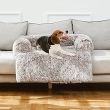 Load image into Gallery viewer, Removable Pet Dog Sofa Bed Cover Plush Calming Bed Mat Pet Blanket Mattress Cat Beds Warm Sleep Cushion Pillow Couch Furniture Protector