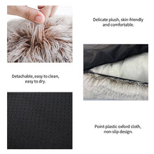 Load image into Gallery viewer, Removable Pet Dog Sofa Bed Cover Plush Calming Bed Mat Pet Blanket Mattress Cat Beds Warm Sleep Cushion Pillow Couch Furniture Protector