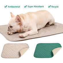 Load image into Gallery viewer, Reusable Natural Bamboo Fiber Premium Waterproof Pet Pad Bed Mat Dog Washable Dog Cat Pet Leak Proof Pee Pads