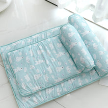 Load image into Gallery viewer, Summer Cooling Pet Dog Mat Breathable Pet Blanket Ice Sleeping Bed Sofa Dog Cushion Cat Puppy Pet Supplies