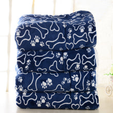 Load image into Gallery viewer, Dog Bed Mat Paw Footprint Washable Pet Bed Blanket Soft Fleece Warm Sleeping Cats Cushion Couch For Dogs Cat Pet Accessories