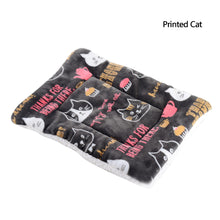Load image into Gallery viewer, Dog Bed Mat Paw Footprint Washable Pet Bed Blanket Soft Fleece Warm Sleeping Cats Cushion Couch For Dogs Cat Pet Accessories