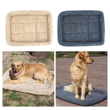 Load image into Gallery viewer, Washable Dog Bolster Bed Mat Sleeping Bed Blanket Mattress Non Slip Pet Mat Dog Cushion Pet Mattress Pet Accessories for Small Large Dog Cats