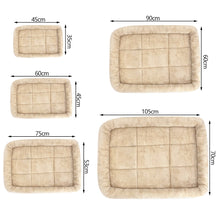 Load image into Gallery viewer, Washable Dog Bolster Bed Mat Sleeping Bed Blanket Mattress Non Slip Pet Mat Dog Cushion Pet Mattress Pet Accessories for Small Large Dog Cats