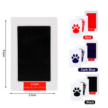 Load image into Gallery viewer, Baby Handprint Footprint Ink Pads Kits Pet Cat Dog Paw Print Souvenir Safe Non-Toxic Gifts