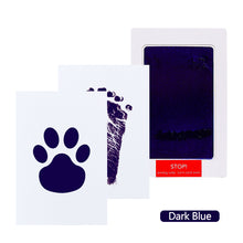 Load image into Gallery viewer, Baby Handprint Footprint Ink Pads Kits Pet Cat Dog Paw Print Souvenir Safe Non-Toxic Gifts