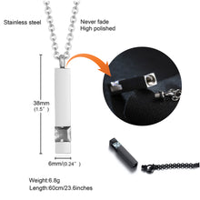 Load image into Gallery viewer, Pet Urn Openable Geometry Pet Urn Pendant Pet Souvenir Cat Dog Urn Necklace Cat Dog Accessories Cat Dog Supplies