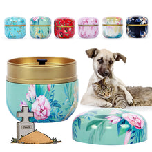 Load image into Gallery viewer, Pet Cat Dog Bird Rabbit Urns For Ashes Small Cremation Mini Keepsake Iron Urn Funeral Casket Pet Memorial Urne