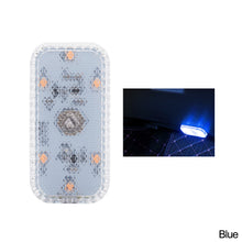 Load image into Gallery viewer, 1Pc Car Interior Light Wireless Led Lights Chargeable Night Reading Mini Roof Ceiling Ambient Lamp Light USB Charging 5V