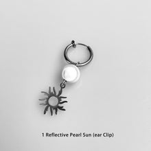 Load image into Gallery viewer, Irregular Fashion Alloy Hollow Out Sun Reflective Pearl Drop Earrings for Women Olivet Earrings Vintage Earrings Party Jewelry