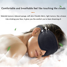 Load image into Gallery viewer, 3D Shading Breathable Sleep Eye Mask Blindfold Eyeshade Sleeping Mask Eye Patch Office Eye Mask Sleeping Aid Block Out Light