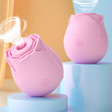 Load image into Gallery viewer, Rose Sucking Vibrators Nipple Sucker Clitoris Stimulation Powerful Vibrators Creative Sex Toys for Women Rose Vibator Sex Toy