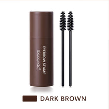 Load image into Gallery viewer, 1 Set Eyebrow Powder Stamp Eye Brow Stencil Stamp Kit with Brush Waterproof Long Lasting Eyebrow Professional Brow Powder Stamp
