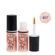 Load image into Gallery viewer, Mini Glitter Metallic Shiny Eyeshadow Liquid Eyeliner Portable Eye Liner Pen-Waterproof Makeup Pigment Pearlized Eyeshadow