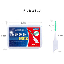 Load image into Gallery viewer, 150Pcs/set TPR Interdental Brushes Massage Gums Soft Dental Cleaning Brush Teeth Care Dental Floss Toothpicks Oral Tools