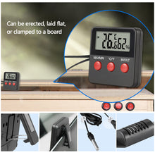 Load image into Gallery viewer, Reptile Tank Digital Temperature & Humidity Meter LCD Thermometer Hygrometer Temp Humidity Monitor Meter For Egg Incubator Pet Keeping