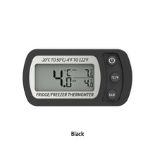 Load image into Gallery viewer, Fridge Thermometer Digital Thermometer for Freezer Waterproof Temperature Meter Detector Kitchen Thermometre Degree Centigrade Fahrenheit