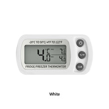 Load image into Gallery viewer, Fridge Thermometer Digital Thermometer for Freezer Waterproof Temperature Meter Detector Kitchen Thermometre Degree Centigrade Fahrenheit