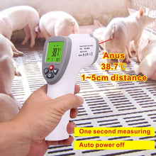 Load image into Gallery viewer, Precision Infrared Thermometer Human/Animal Electronic Digital Thermometers Guns Pigs Cattle Sheep Horses Dogs Cats Pet Animal Temperature Meter Veterinary Equipment