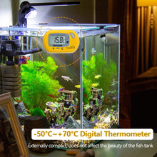 Load image into Gallery viewer, Aquarium Fish Tank Digital Thermometer Reptile Tank Temperature Meter Waterproof LCD Thermometer for Tortoise Pet Keeping