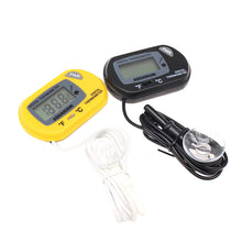 Load image into Gallery viewer, Aquarium Fish Tank Digital Thermometer Reptile Tank Temperature Meter Waterproof LCD Thermometer for Tortoise Pet Keeping
