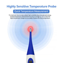 Load image into Gallery viewer, Digital Animal Thermometer Farm Pig Cow Sheep Thermometer Animals Electronic Thermometer Tools Veterinary Supplies