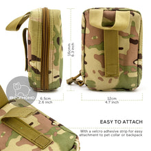 Load image into Gallery viewer, 72pcs/set Mini Pet First Aid Kit Survival kit Military Dog Emergency Rescue Tactical Medical Bag Set First Aid Bag Medicine Organizer