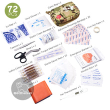 Load image into Gallery viewer, 72pcs/set Mini Pet First Aid Kit Survival kit Military Dog Emergency Rescue Tactical Medical Bag Set First Aid Bag Medicine Organizer