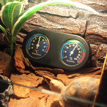 Load image into Gallery viewer, Reptile Tank Temperature & Humidity Meter Battery Free Thermometer Hygrometer Temp Humidity Monitor Meter for Lizard Tortoise Fish Keeping