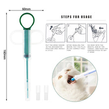 Load image into Gallery viewer, Pet Dog Cat Puppy Pill Dispenser Feeding Kit Given Medicine Control Rods Home Universal Pet Medicine Feeder Push Dispenser