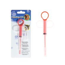 Load image into Gallery viewer, Pet Dog Cat Puppy Pill Dispenser Feeding Kit Given Medicine Control Rods Home Universal Pet Medicine Feeder Push Dispenser