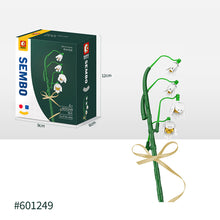 Load image into Gallery viewer, Flower Building Blocks Bricks 3D Model Toy Home Decoration Floral Plant Chrysanthemum Rose Flower Assembly Brick Girl Toy Child Gift