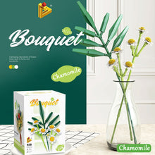 Load image into Gallery viewer, Flower Bouquet Building Blocks Bricks 3D Model Toy Home Decoration Floral Plant Rose Flower Sunflower Assembly Brick Girl Toy Child Gift