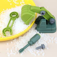 Load image into Gallery viewer, Children's Assembly Construction Toy Dinosaur Engineering Car Excavator Truck Educational DIY Model Car Toys for Kids Boy Child Gifts