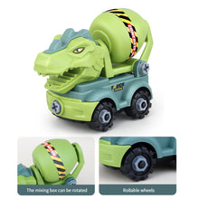 Load image into Gallery viewer, Children's Assembly Construction Toy Dinosaur Engineering Car Excavator Truck Educational DIY Model Car Toys for Kids Boy Child Gifts