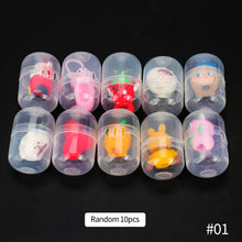 Load image into Gallery viewer, 10pcs 32mm Capsule Fingurine Cute Mixed Cartoon Anime Doll Capsule Station Machines Balls Toys Gifts